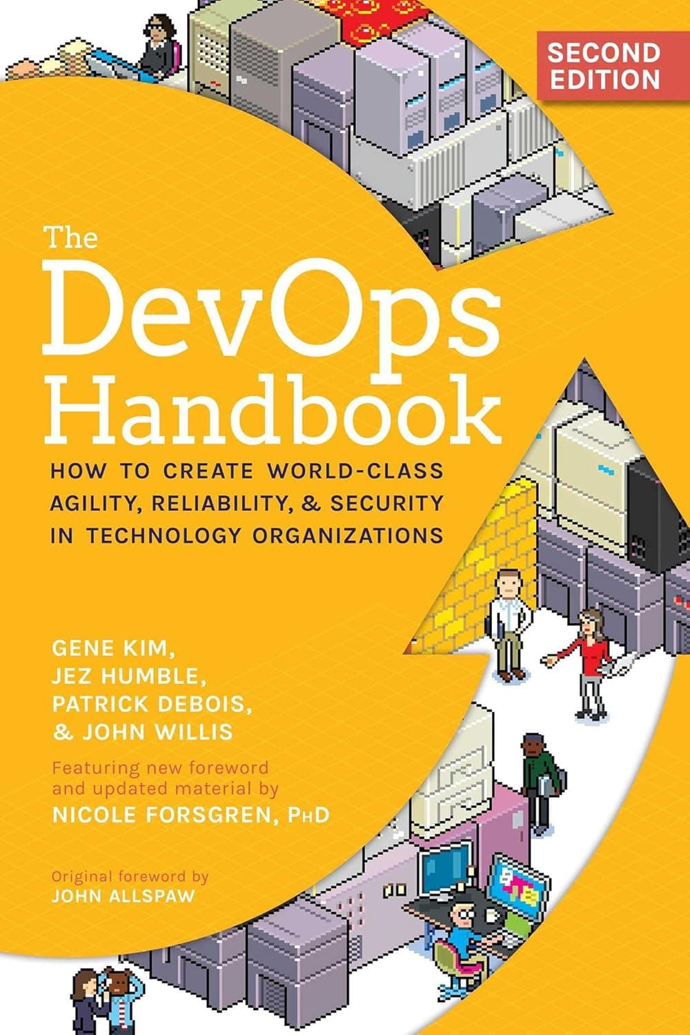 Cover of The DevOps Handbook